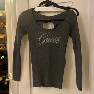 Grey Guess sweater size XS